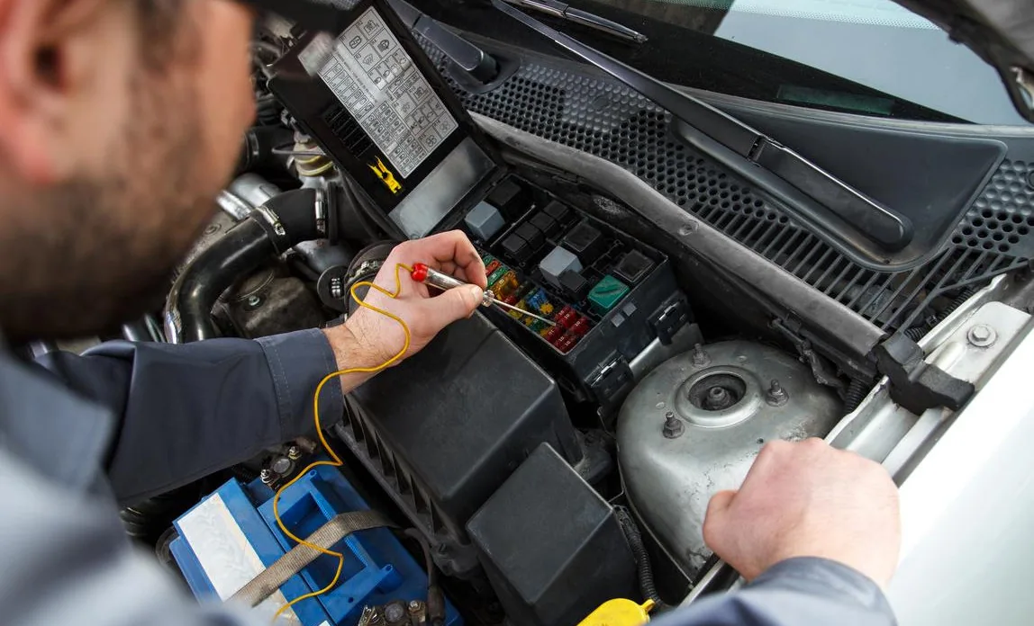 Phoenix mobile locksmith technician answering customer call and dispatching service